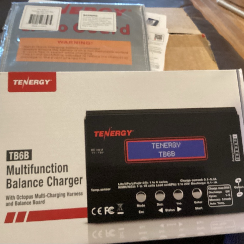 TB6B Multifunction Balance Charger - Black